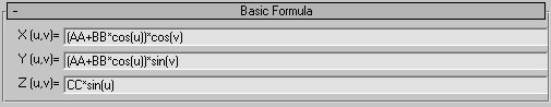 Basic formula rollout