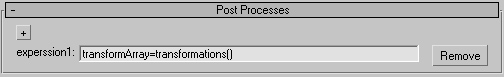 Post processes rollout