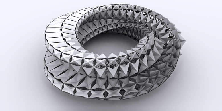 Parametric Array 2 sun reacting panels