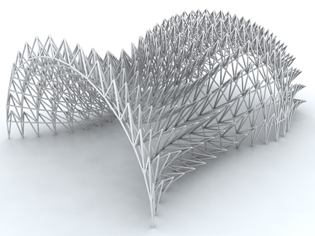 Array between two surface