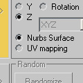 NURBS functions or UV Mapping ?